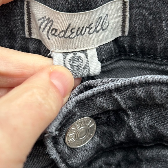 Madewell The Perfect Vintage Jean, Grey, Size 32 - Picture 10 of 12